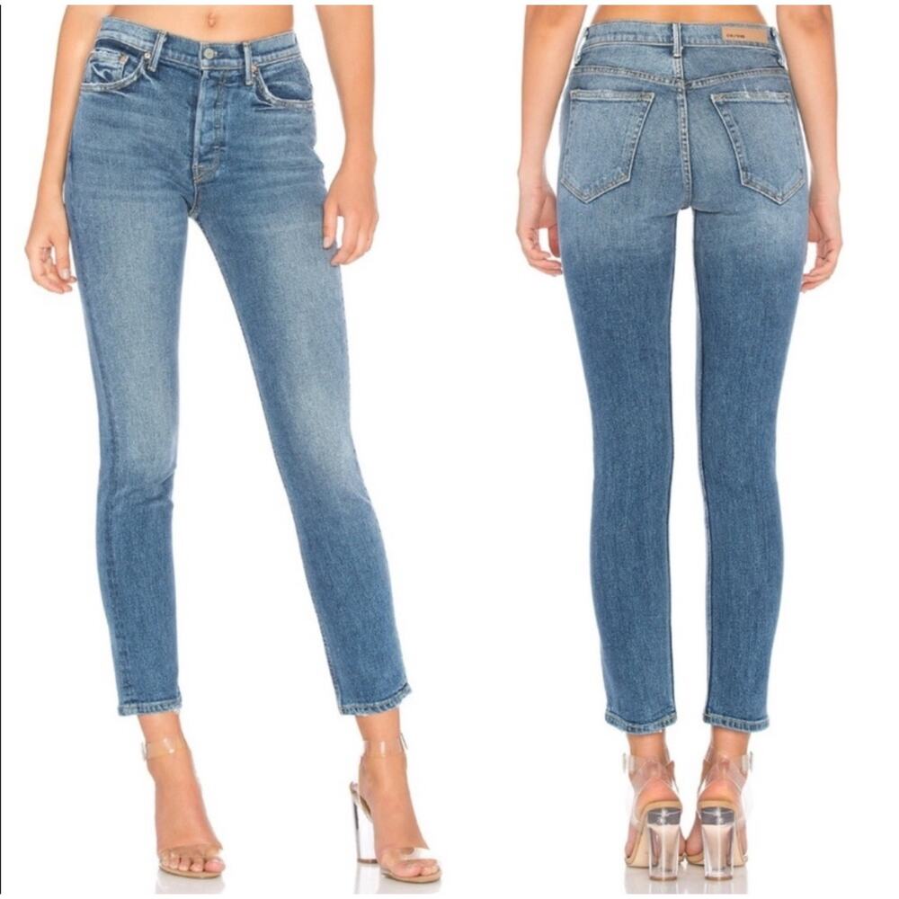 GRLFRND Karolina Groovy Situation Women's High Rise‎ Skinny Jean Size 29